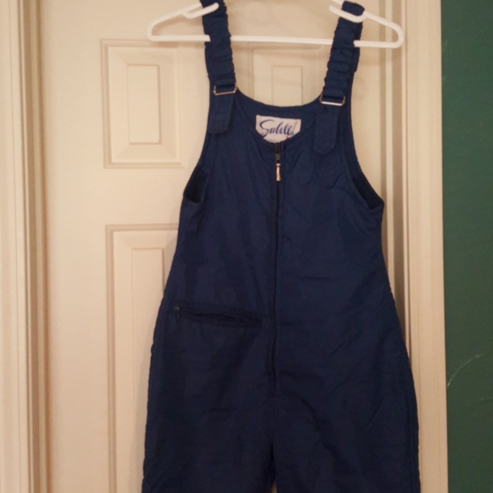 Subello, Winter Sports Bibs, unisex. dark blue,